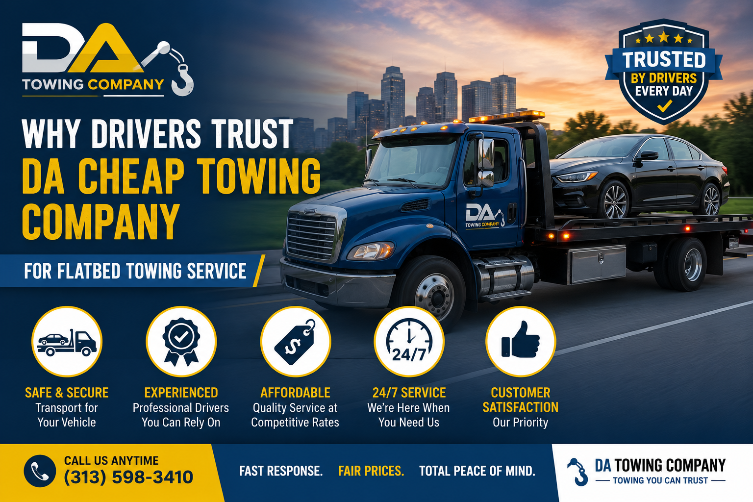 DA Cheap Towing Tow Truck