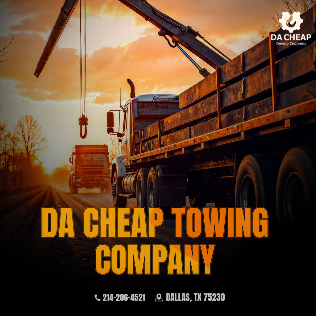 Tow Truck Service in Dallas, TX — 24 Hour Towing