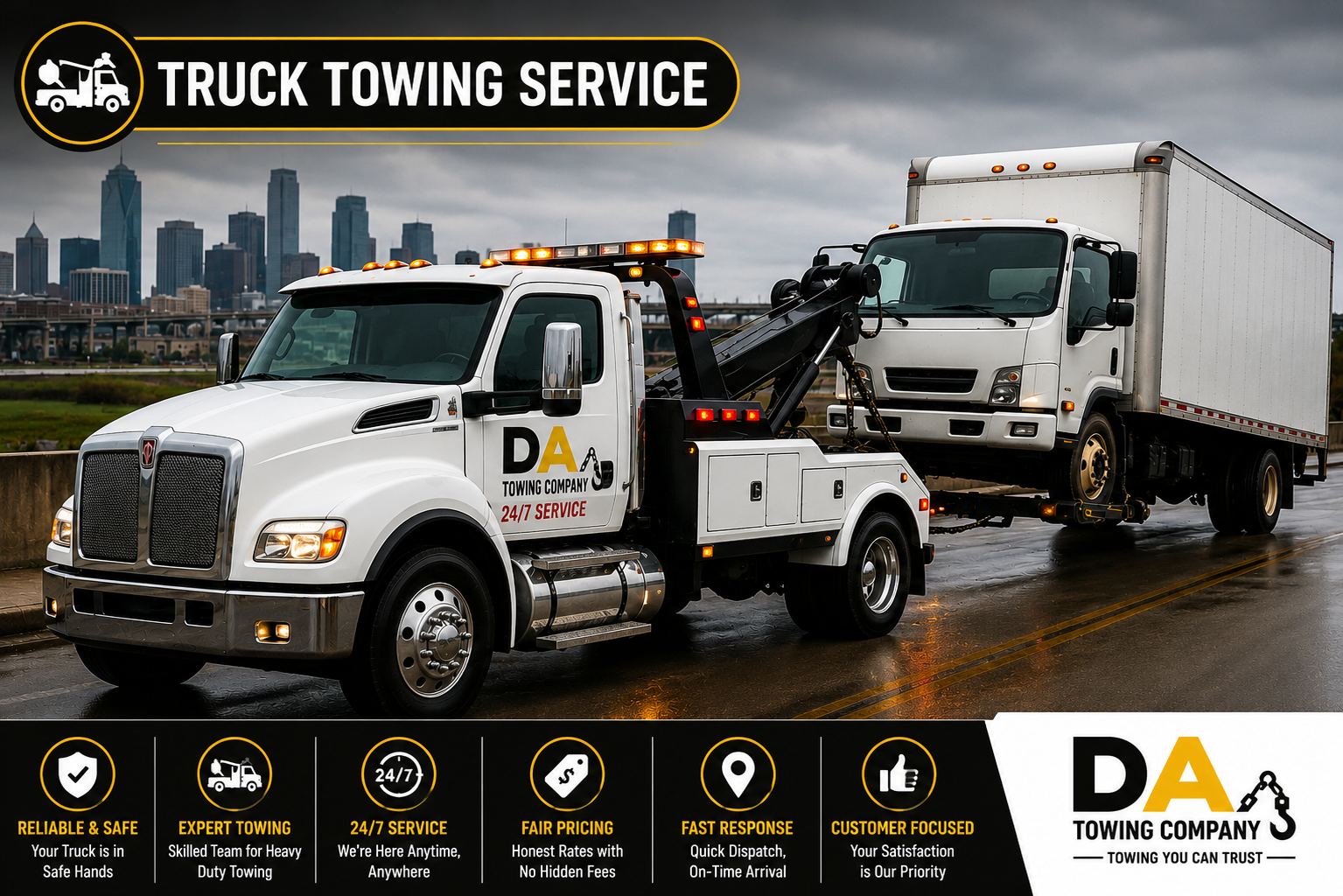 Truck Towing Service DFW TX