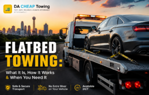 Flatbed Towing: What It Is, How It Works & When You Need It