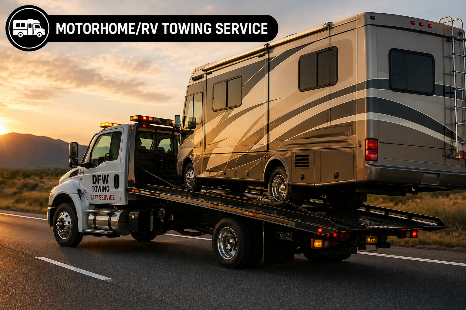 Motorcycle Towing Service DFW TX