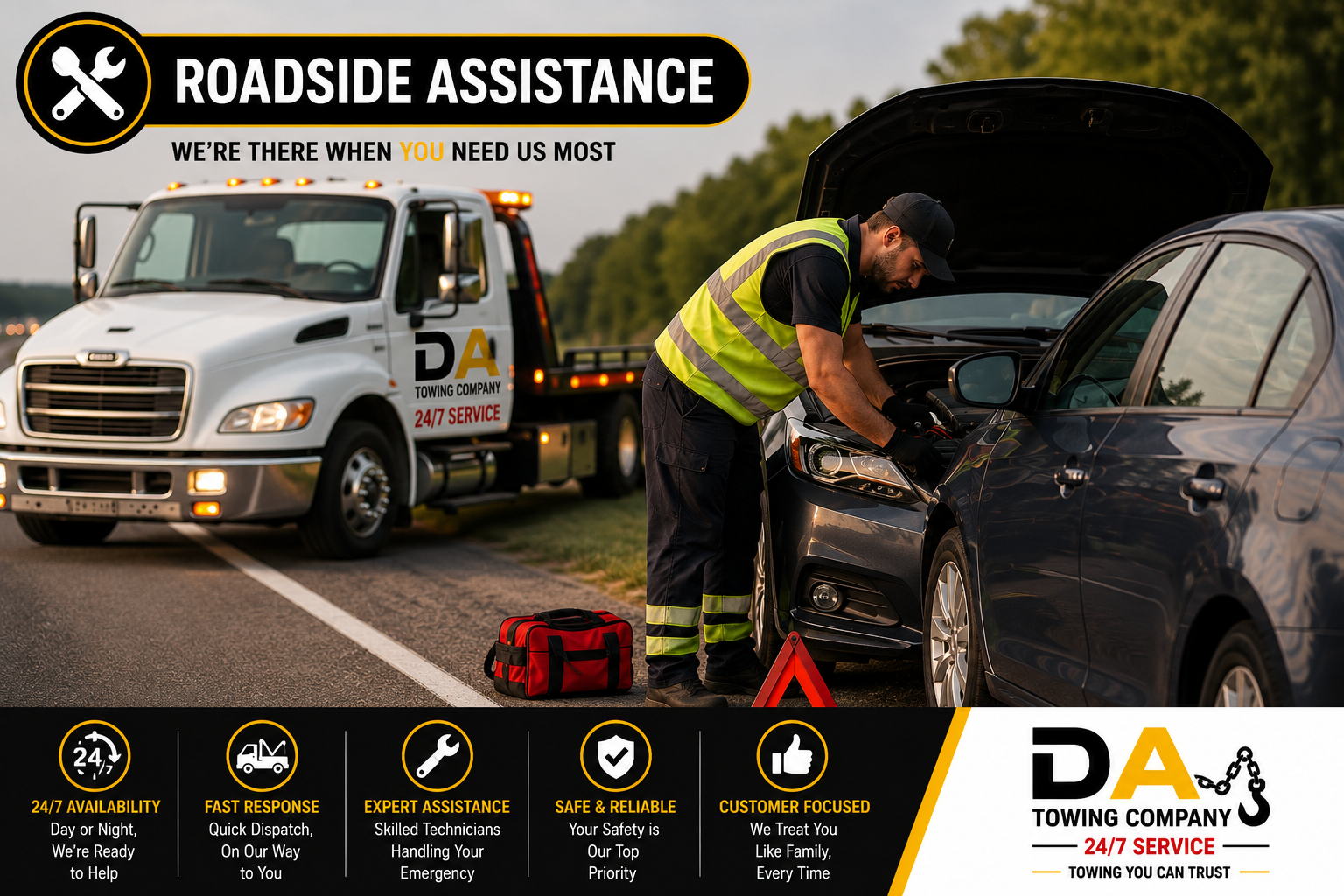 Roadside Assistance Service DFW TX