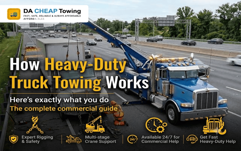 6 Steps to Understanding How Heavy-Duty Truck Towing Works