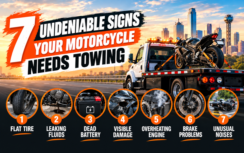 7 Undeniable Signs Your Motorcycle Needs Towing